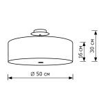 Потолочная люстра Lighthall VIVIANA 50 LH022011