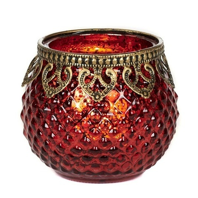 Подсвечник красный [Арт. FI10229]