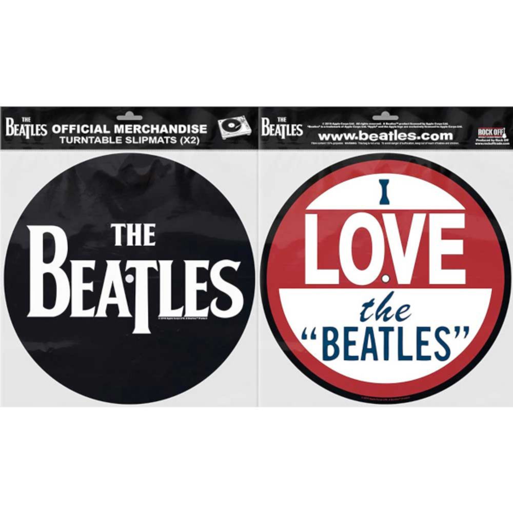 Слипмат Для Проигрывателя Виниловых Пластинок (The Beatles - I Love The Beatles)