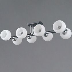 Потолочная люстра ILLUMICO TRENTO IL0791-8CSQ-25 BK CR TRENTO