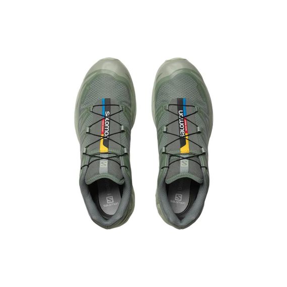 SALOMON XT 6 Трекинговые ботинки Низки Зеленые кроссовки