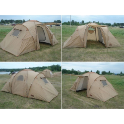 Totem палатка Hurone 4 V2 зеленый