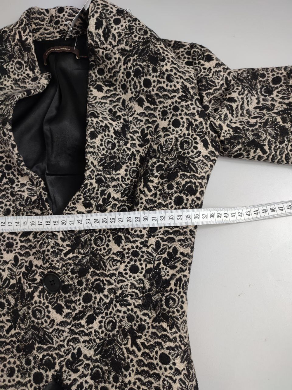 Жакет Sultanna Frantsuzova  с принтом 40 размер