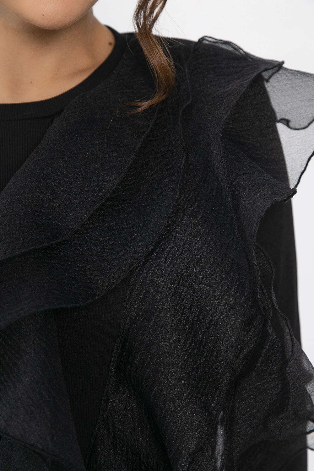 Блуза Риана (черная) Б14224-5М LT Collection