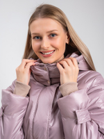 Костюм женский зимний "Fly" пудра-белый