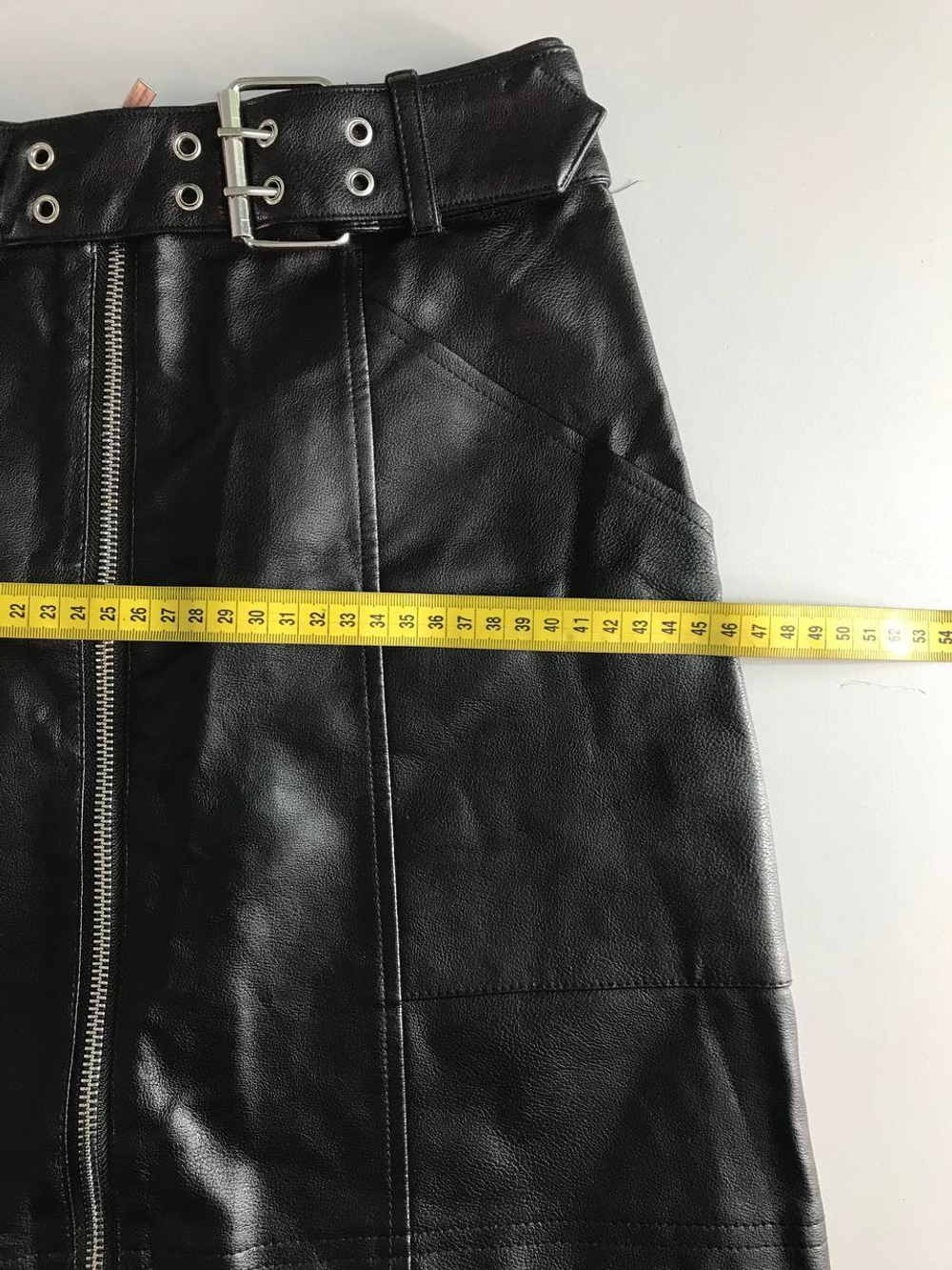 Юбка Zolla кожаная, маркировка S, визуально 44 размер