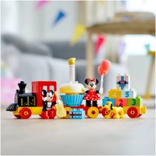 Конструктор LEGO Duplo Disney 10941 Праздничный поезд Микки и Минни