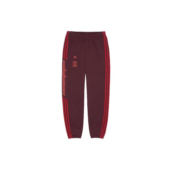 Adidas originals Yeezy Calabasas Track Pants Maroon ·