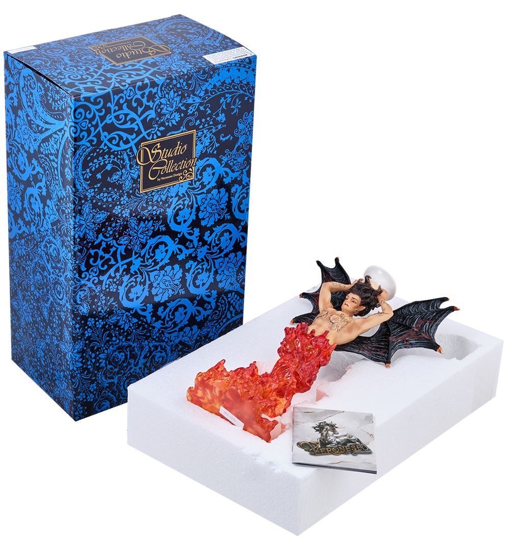 Veronese WS-1270 Подсвечник в стиле Фэнтези «Демон огня»