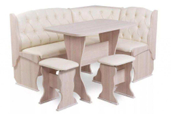 Кухонный набор Орхидея Люкс ясень светлый/крем