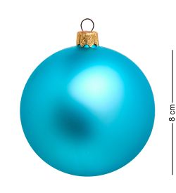 Элита НФШ-1222/3 Ел.украшение Шар «Собачка с ёлкой» 85 мм