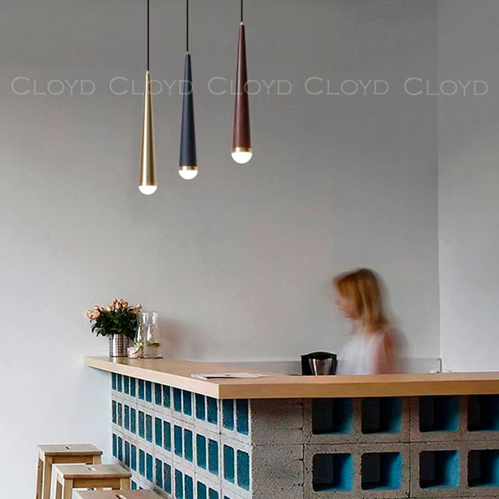 Подвесной светильник Cloyd MILVUS-A P1 / красн. дерево (арт.11144)