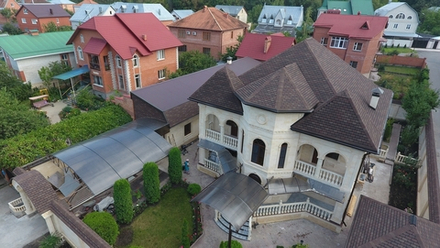 Гибкая черепица Docke PREMIUM Двухслойная "Женева" Арахис 3,1м2