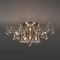 Потолочная люстра Eurosvet 10042/12 античная бронза/прозрачный хрусталь