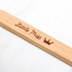 Зубная щётка детская, бамбук Little Miss, 14 × 2 × 2 см 4021265