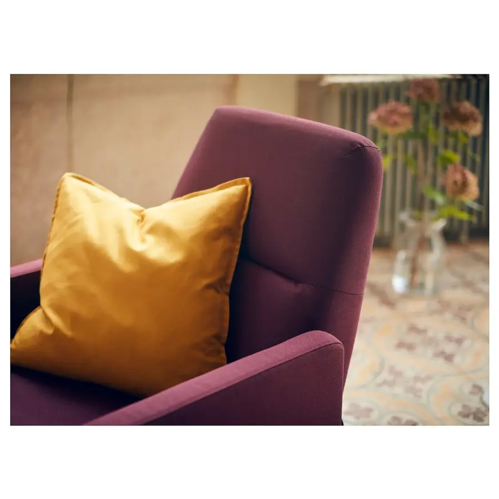 Кресло - IKEA GISTAD, 66х84х96 см, бордовый, ГИСТАД ИКЕА