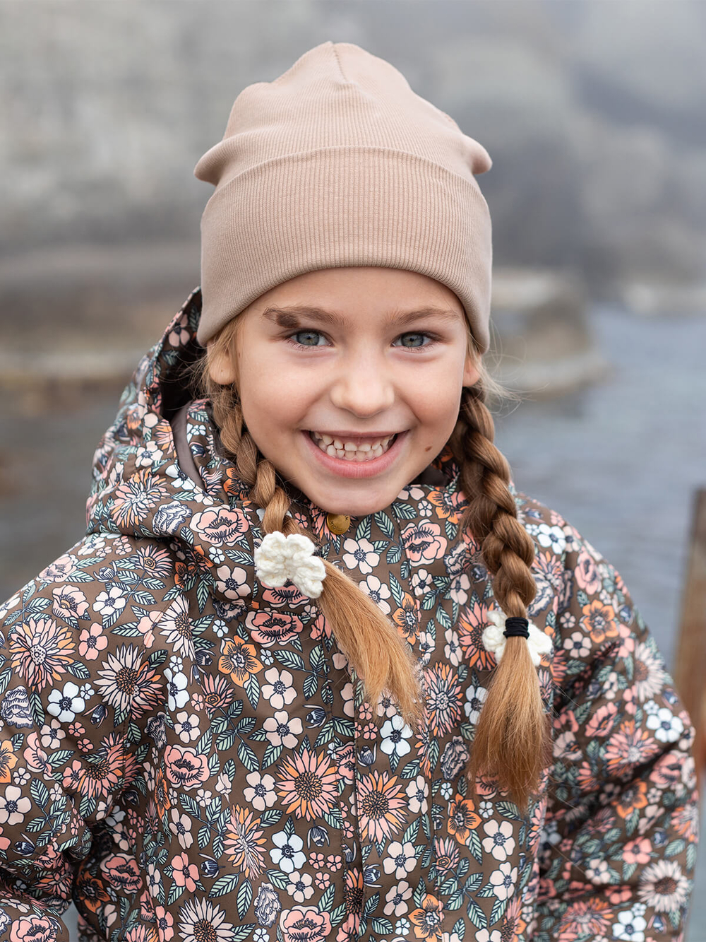 Шапка Mjölk Light Taupe, уценка