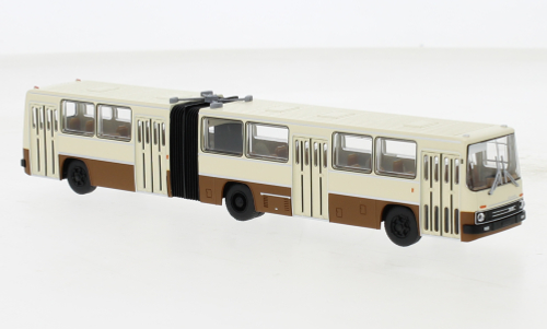 Автобус-гармошка Ikarus 280.02, светло-бежевый/коричневый, 1972, 1:87