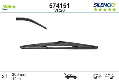 VALEO - 574151-VAL - Wiper Blade