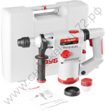 Перфоратор SDS-plus, ЗУБР ЗП-900ЭК, антивибрационная ручка, 4Дж, 700об/мин, 2600уд/мин, 900Вт, кейс