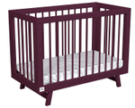 Кроватка детская Lillaland Lilla Aria с маятником Italian Plum
