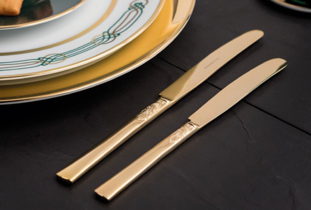 Набор столовых приборов на 6 персон 24 прибора Herdmar 1911 Gold