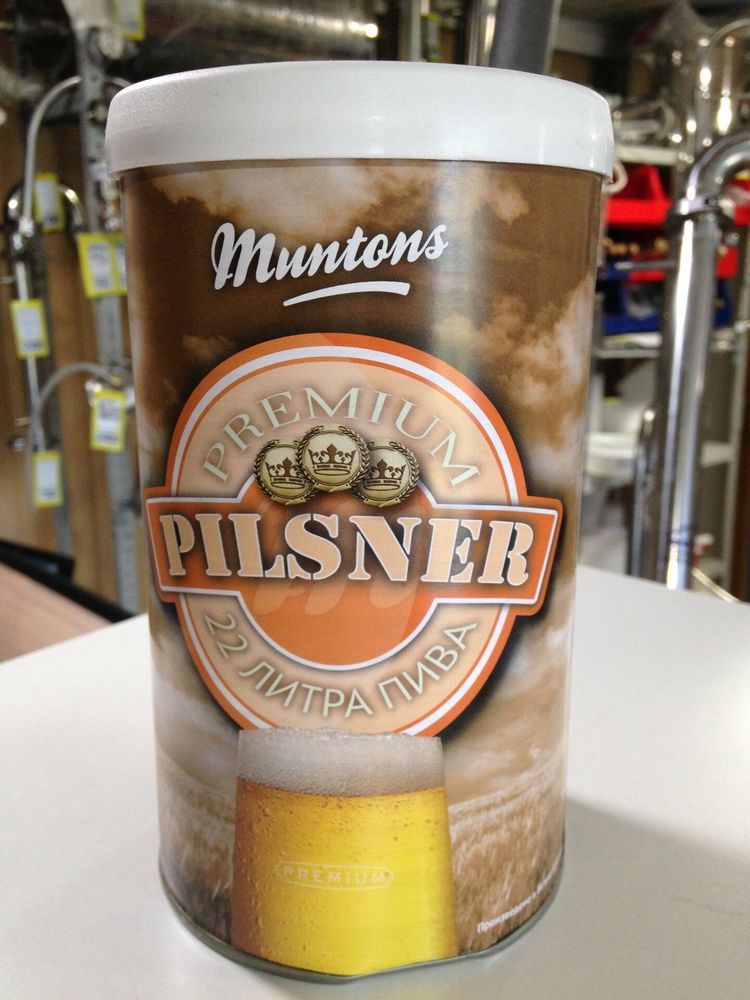 Солодовый экстракт Muntons Premium Pilsner 1,5кг (23л)