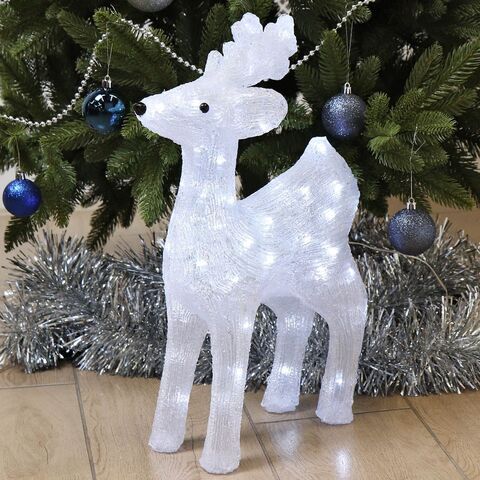 Н.г Фигурка дек. Олень 31*52см, 60LED, 220В Y4-3070