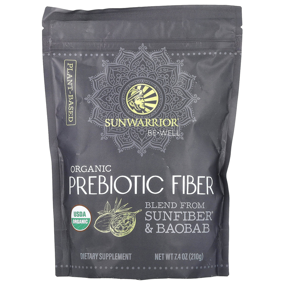 Sunwarrior, органическая пребиотическая клетчатка, 210 г (7,4 унции)