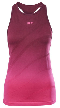 Женский топ теннисный Reebok United By фитнес Seamless Tank Top W - Розовый
