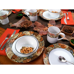 Тарелка обеденная 27см Corelle Woodland Leaves