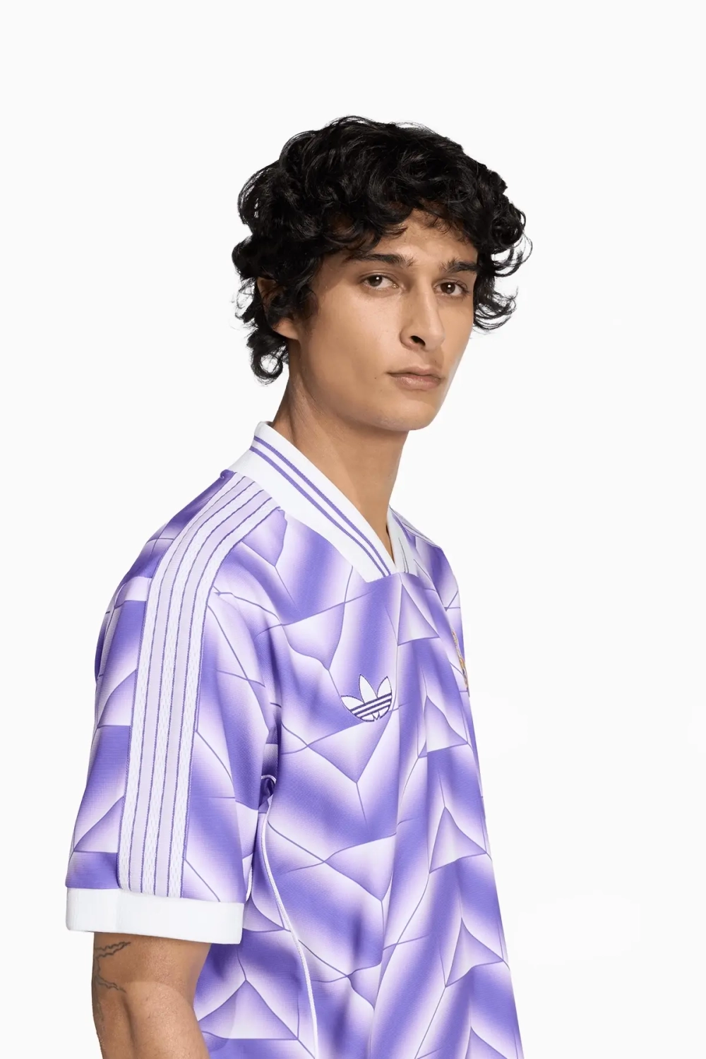 Футболка adidas Real Madrid 25/26 LFSTLR - фиолетовый