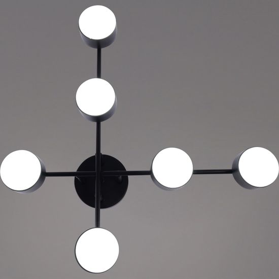 03725-0.3-06 BK GX53 светильник потолочный