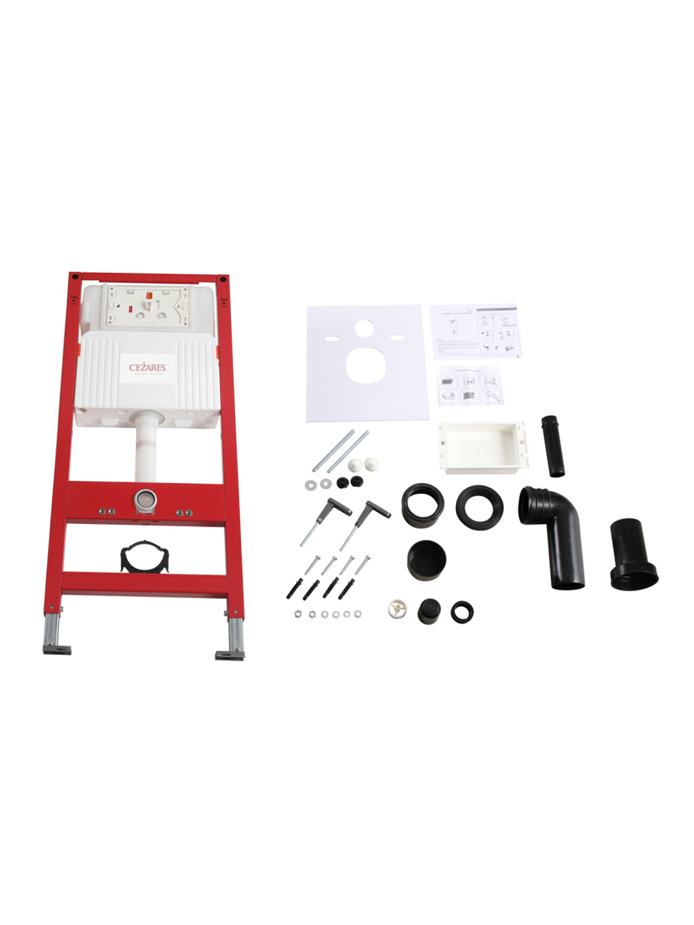 Инсталляция для подвесного унитаза Cezares CZR-301-S сенсорное управление