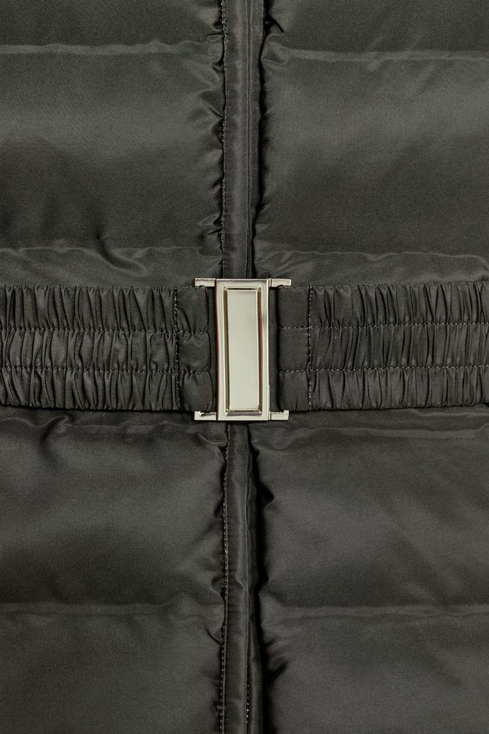 ZARA КОРОТКИЙ ПРИТАЛЕННЫЙ АНОРАК WATER REPELLENT WINDPROOF, ХАКИ