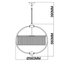 Люстра MW-Light Гослар для гостиной, столовой ,кабинета