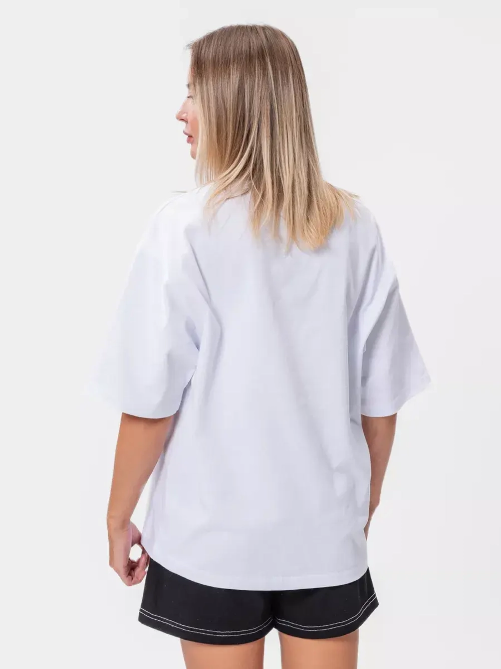 Футболка базовая оверсайз