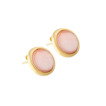 Серьги пусеты Possebon Quartz Rose A9997.9 R/G