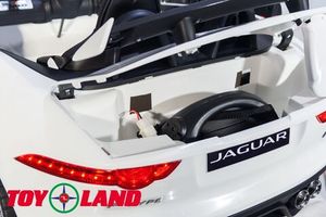 Детский электромобиль Toyland Jaguar F-type Белый