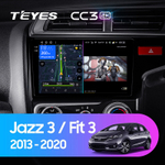 Teyes CC3 2K 10,2"для Honda Fit, Jazz 3 2013-2020 (прав)