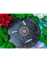 Зодиакальное астрологическое колесо, украшение алтаря