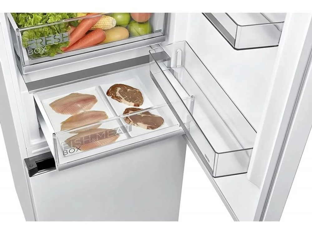 Холодильник двухкамерный Midea MDRB521MIE01OD Full No Frost инверторный белый