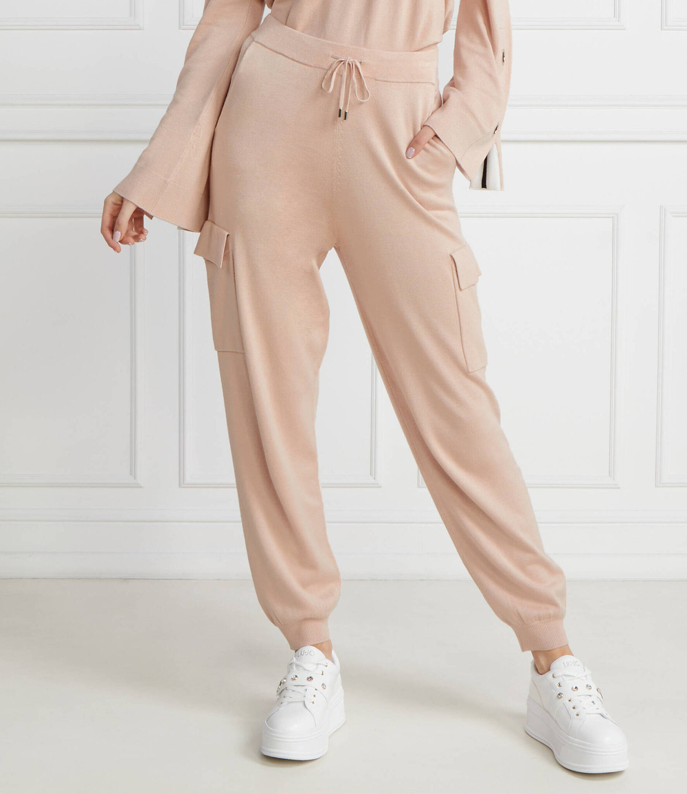 Трикотажные штаны Liu Jo Sport - бежевый(TA4044 MS49I)