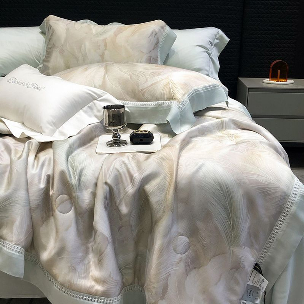 ZEPHYR HOME Двуспалка Тенсель (с одеялом) Мятный перья