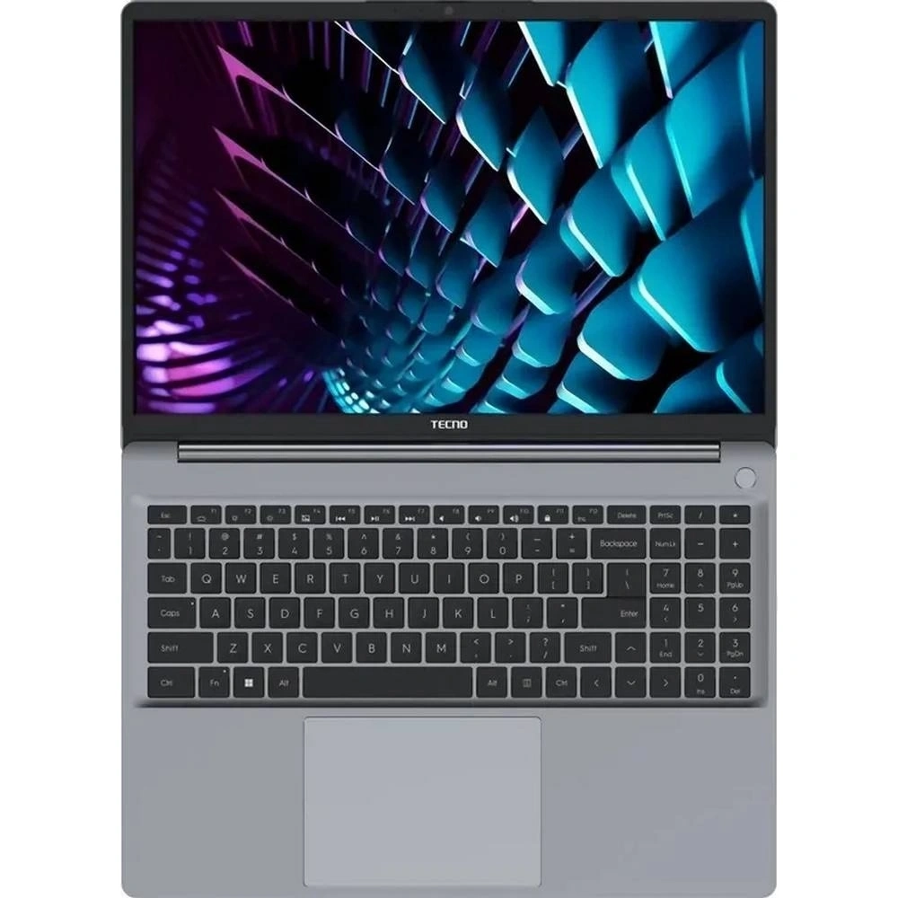 Ноутбук Tecno MegaBook K16SDA 16" IPS Ryzen 5 7430U 8Gb/512Gb SSD Win 11 Home серый (71005000523)