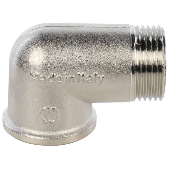 Угольник STOUT никелированный НВ 1 купить в Москве и Московской области по низкой цене с доставкой по России — (2) Угольник STOUT никелированный НВ 1 — (2)