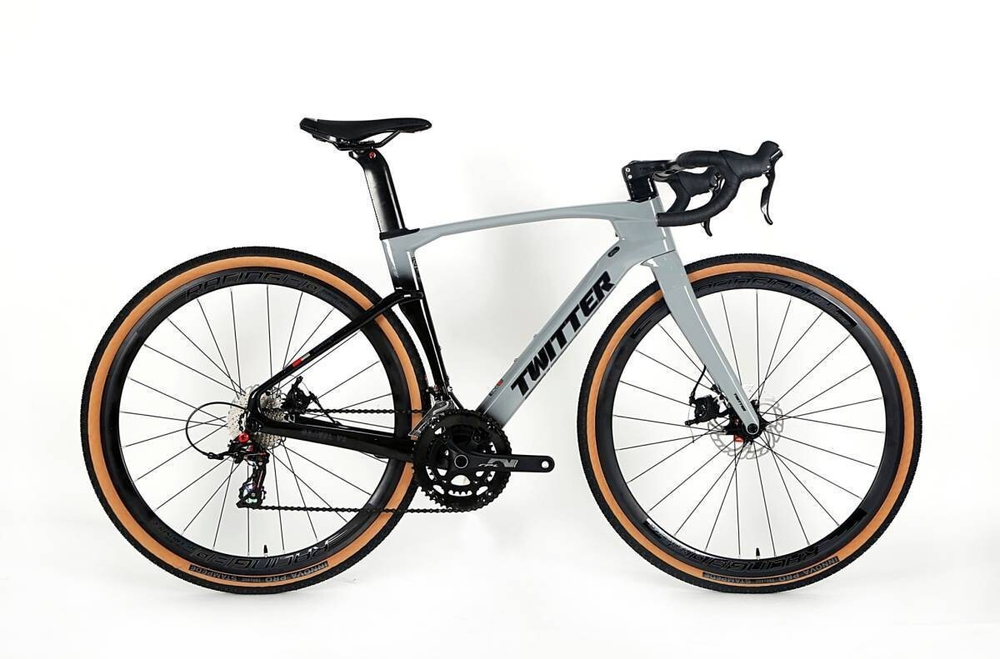 Велосипед TWITTER CARBON Gravel-V2 2022 купить дешево в Москве с доставкой