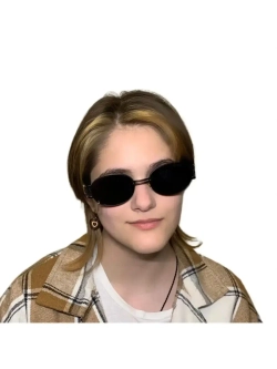 Очки солнцезащитные черные
