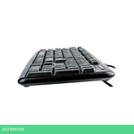 Клавиатура Oklick 180M PS/2 черный
