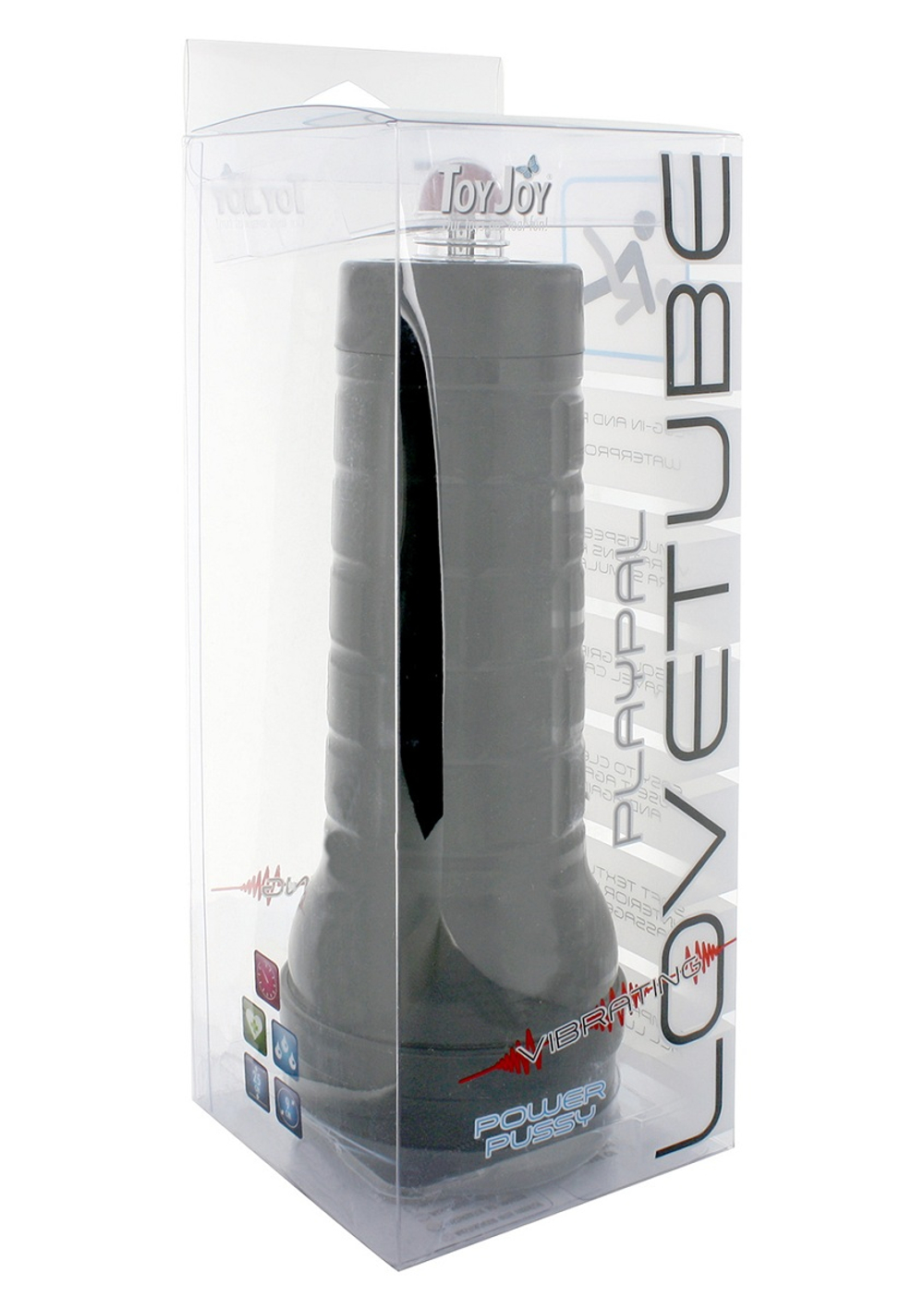 Мастурбатор-вагина с вибрацией LOVETUBE PLAYPAL VIBR POWER PUSSY